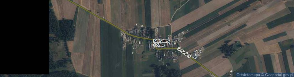 Zdjęcie satelitarne Kobylany Górne ul.